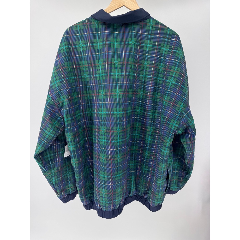 NEW Disney Jacket Adult XXL Green Plaid Golf Mickey Mouse Pluto Embroidered - Picture 11 of 15